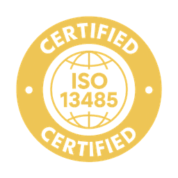 ISO 13485 Certified Badge